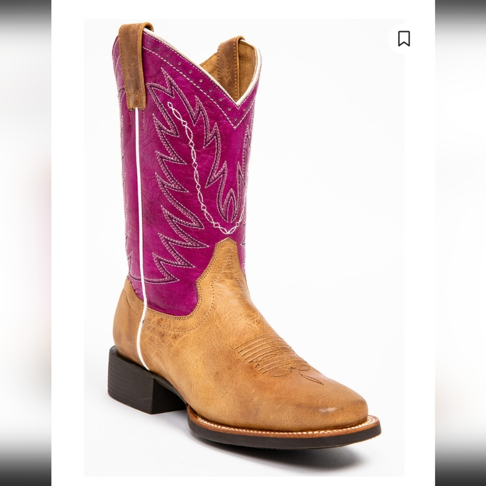 Shyanne Women's Xero Gravity Western Cowboy Broad Square Toe size 7